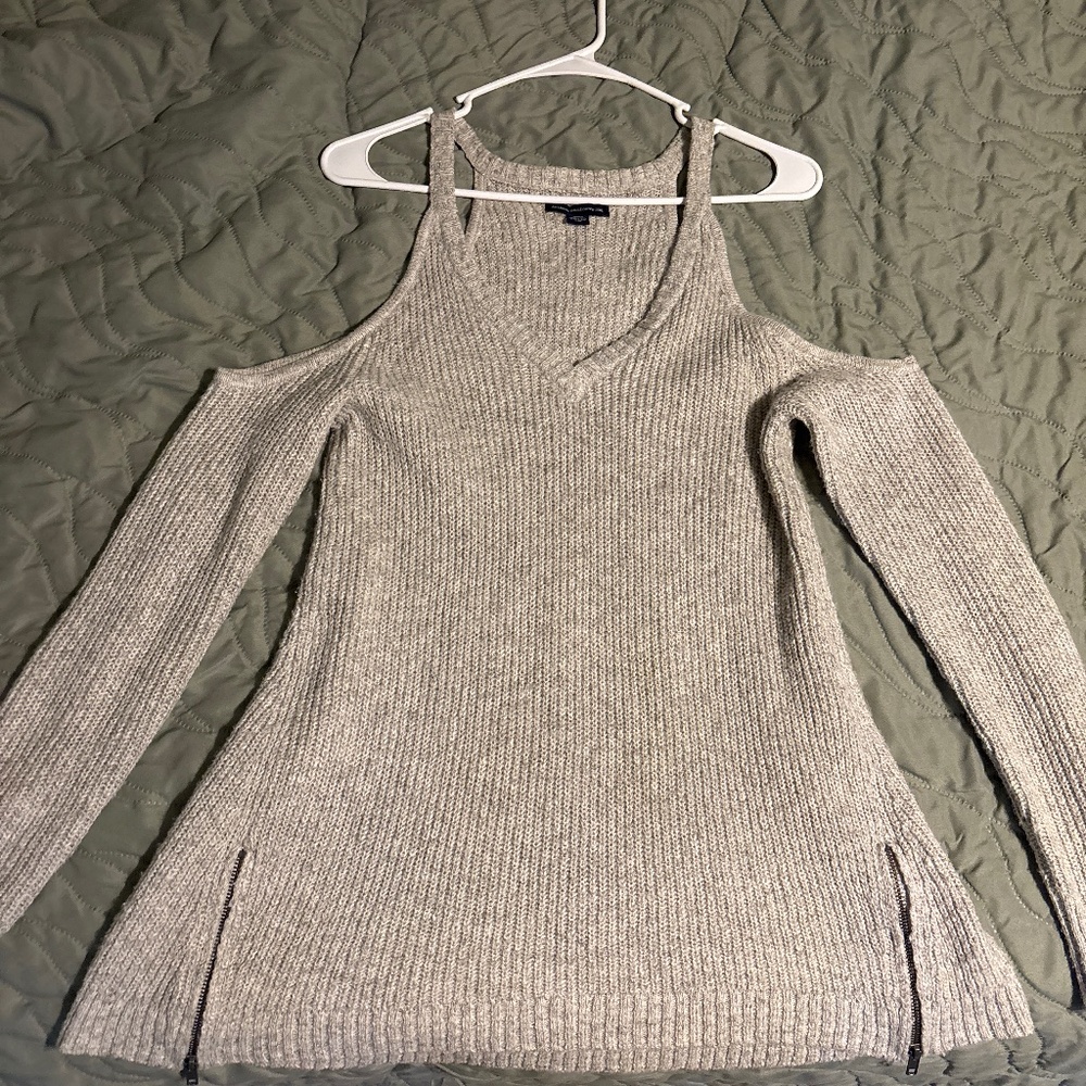 Off the shoulder sweater